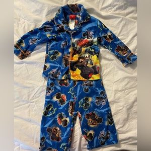 Disney Pixar cars flannel pajama set- 18 months